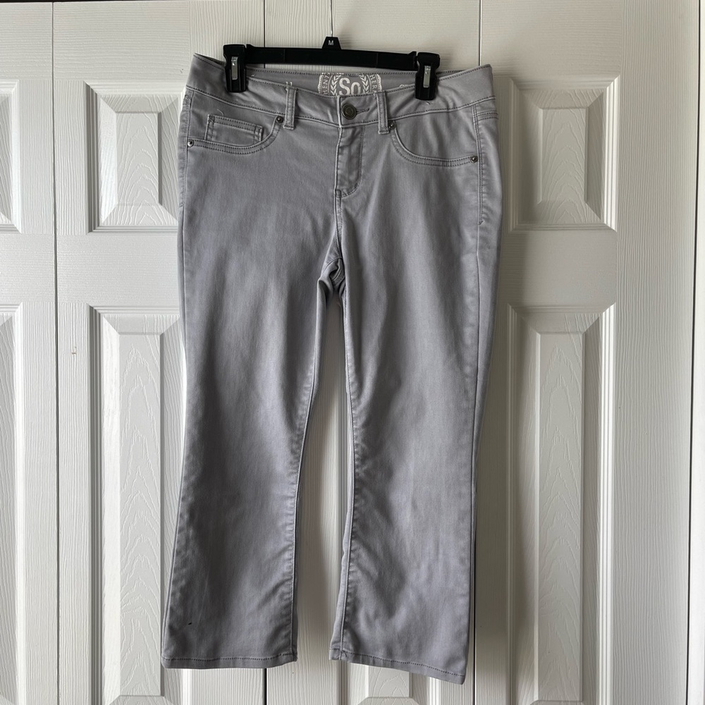 Juniors SO Cropped Jeans